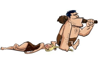 caveman clipart man jungle