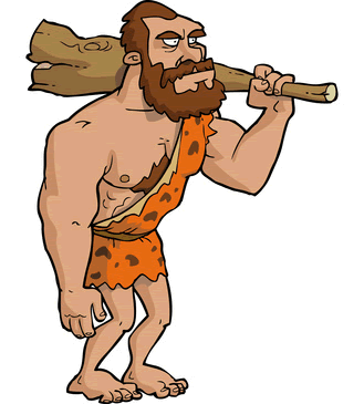 Caveman clipart ripped. How to eat like