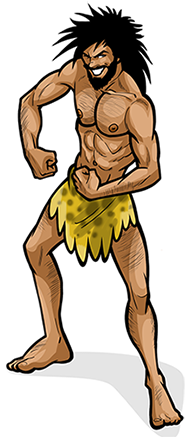 Cavemenworld be healthy fit. Caveman clipart strong