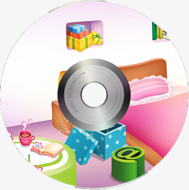 Cd clipart cd rom. Aesthetic stickers design cartoon