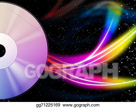 cd clipart colorful