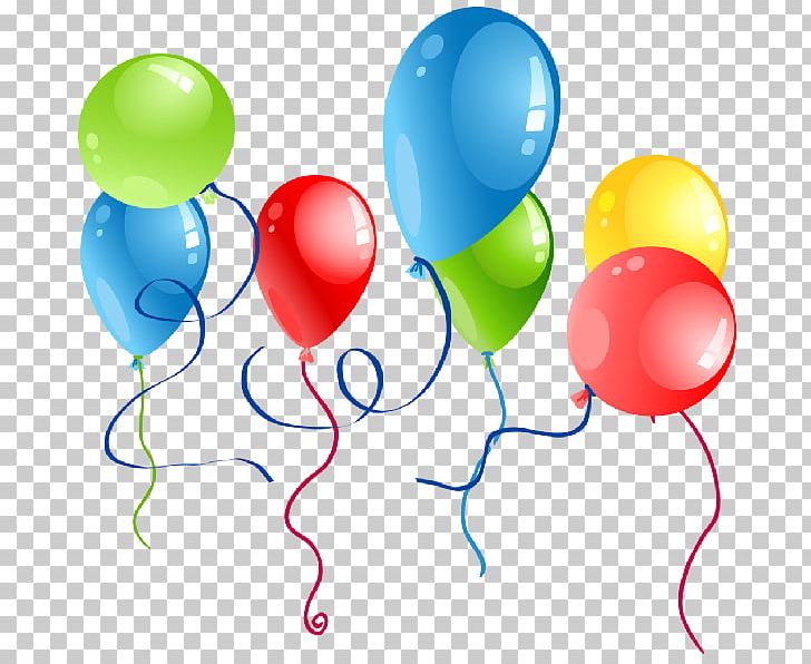 Balloon party png animation. Celebration clipart cartoon