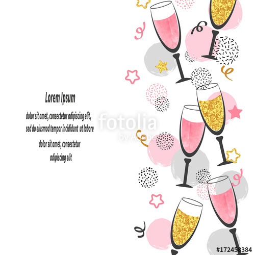 celebrate clipart champagne