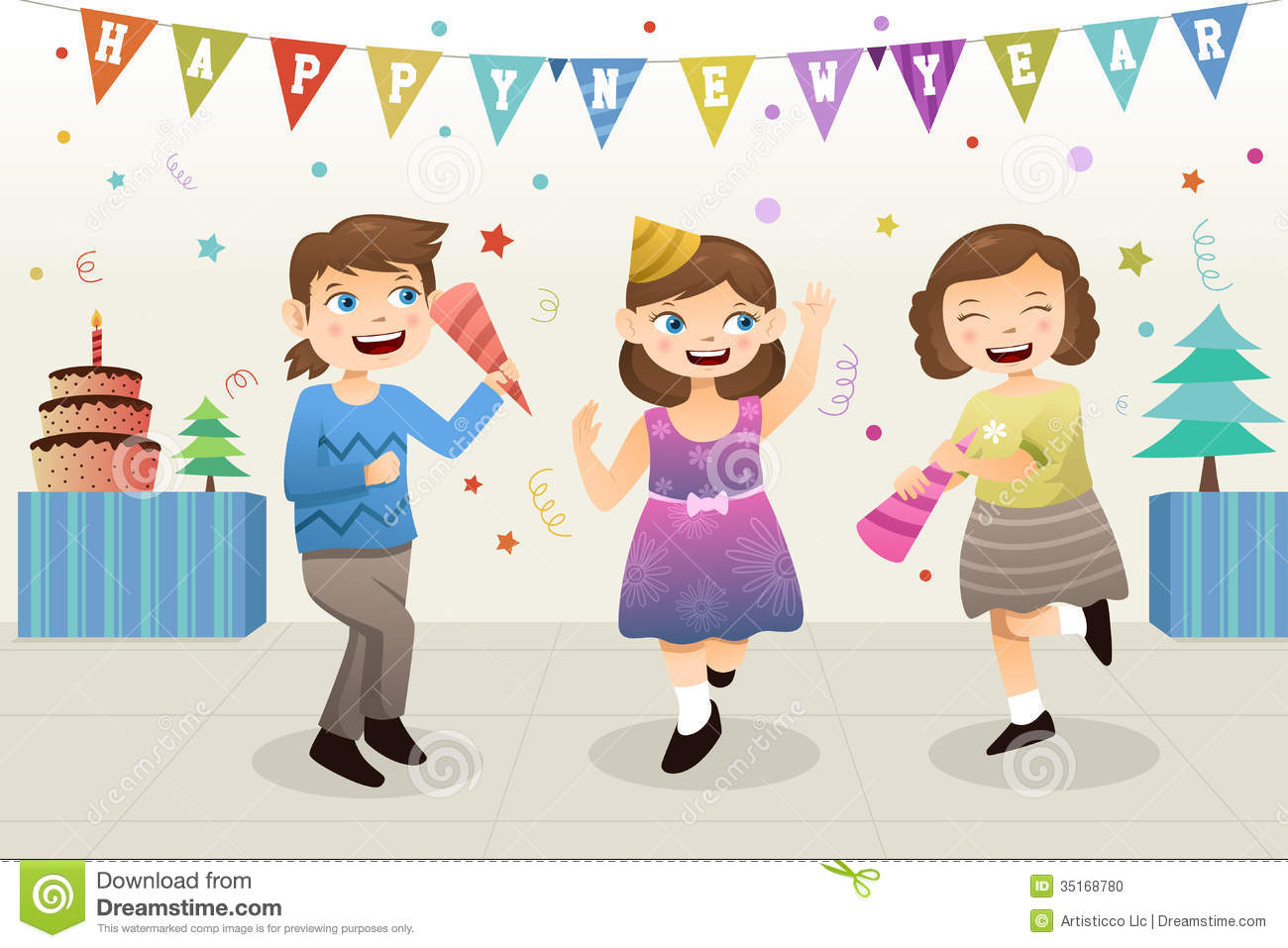 celebrate clipart new year