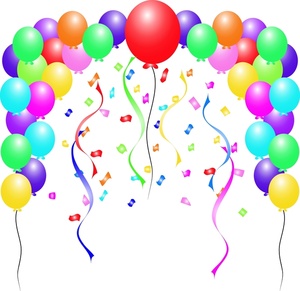 clipart balloons celebration