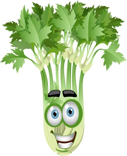celery clipart cartoon