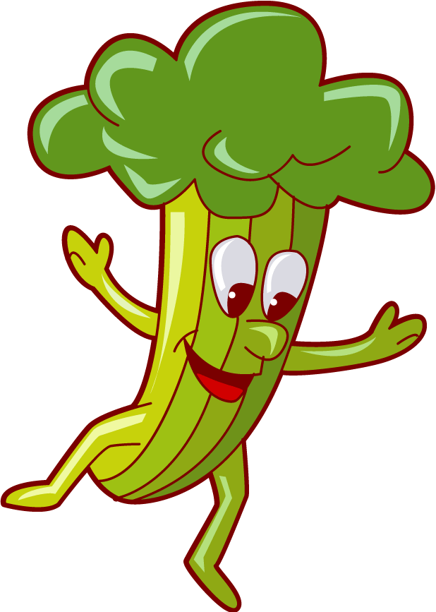 clipart vegetables cartoon