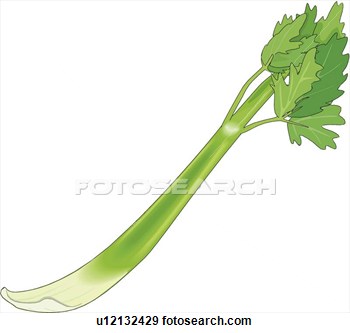 celery clipart cut