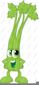 celery clipart cute