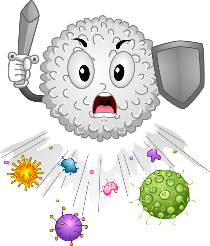 Blood clipart blood cell. Colloidal silver secrets how