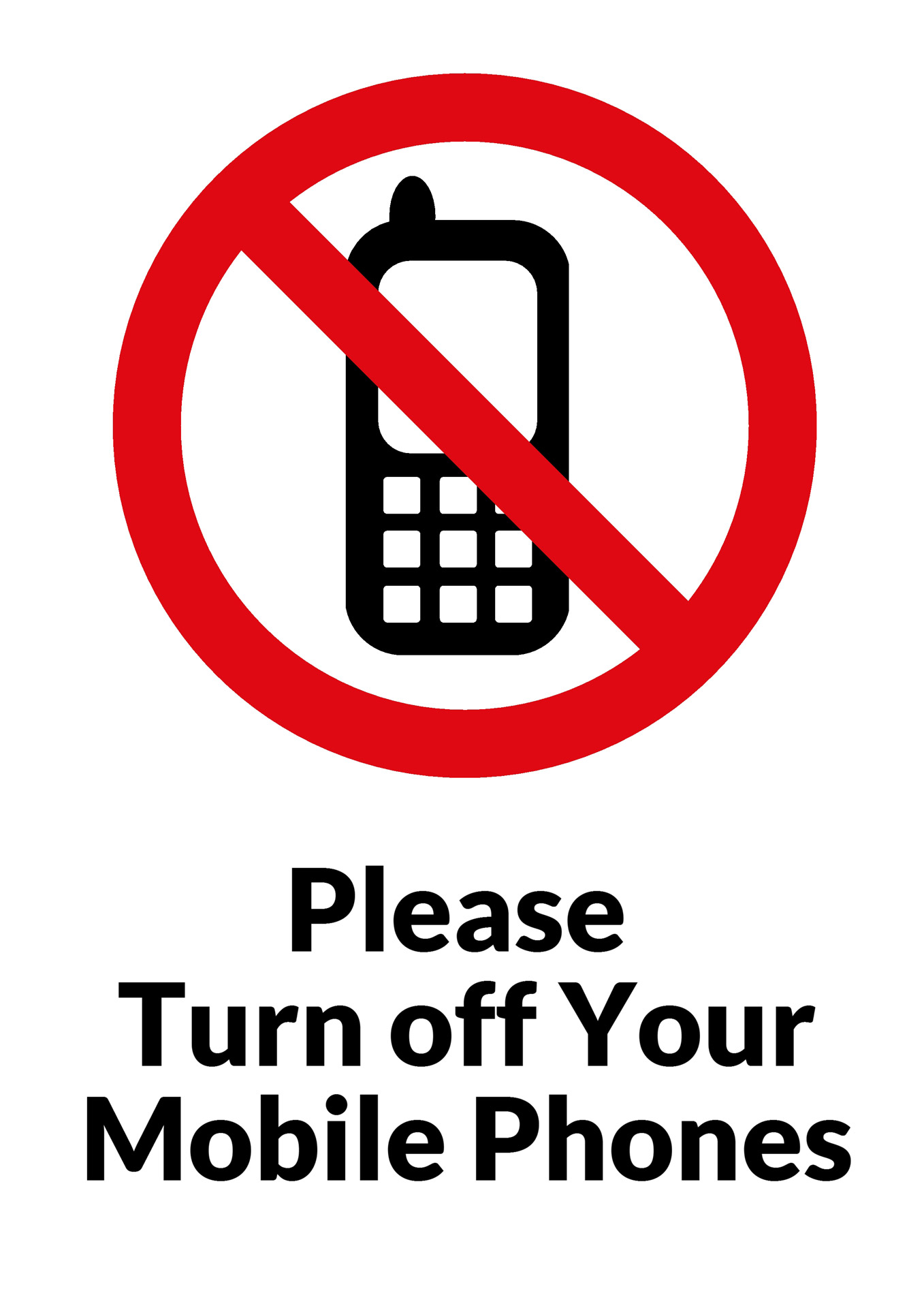 Cellphone clipart mobile logo. Please turn off your