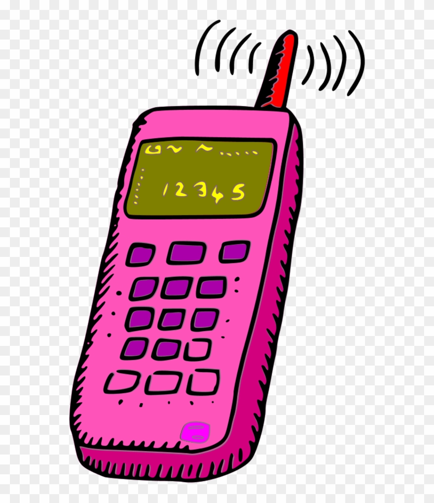 Cell phone image clip. Cellphone clipart electronic devices
