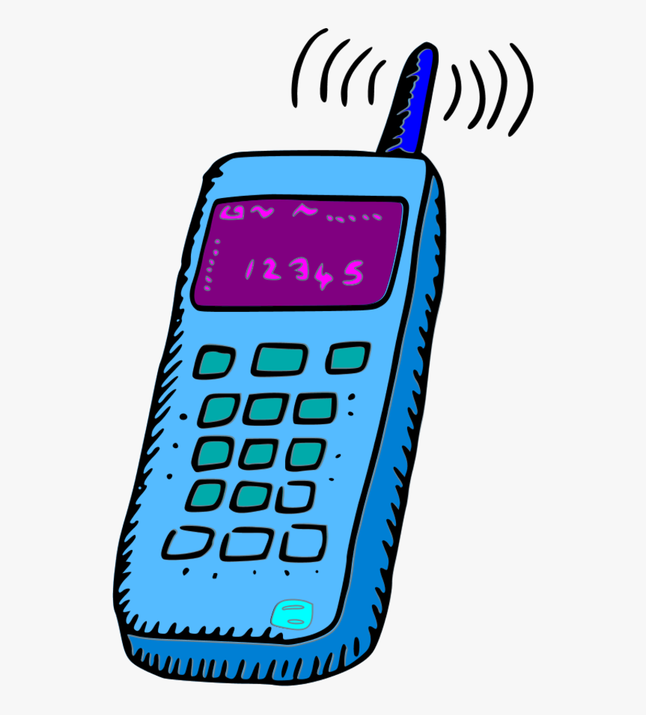 Cell clipart telephone. Analogue mobile phone free