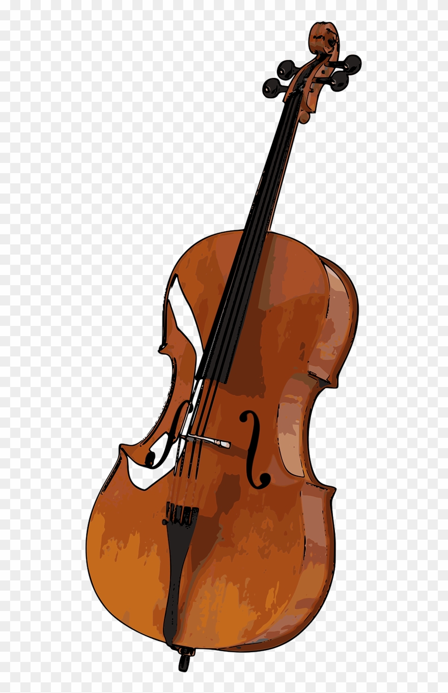 Clip art instrument png. Cello clipart