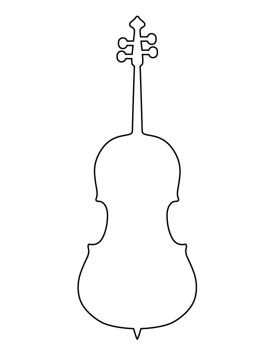 Cello outline