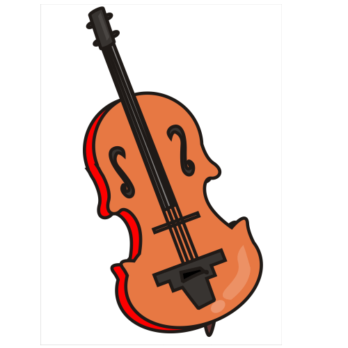 cello clipart tool