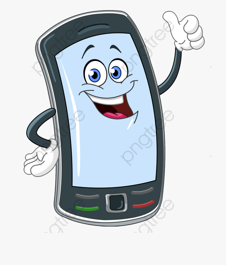Mobile phone png cellphones. Cellphone clipart cartoon
