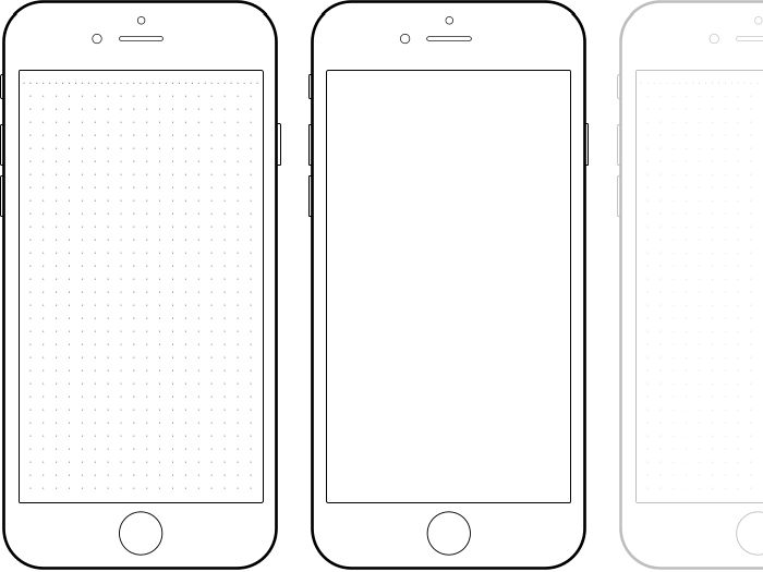 cellphone clipart coloring page