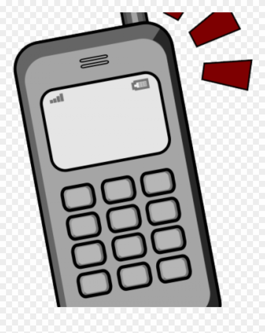cellphone clipart feature phone