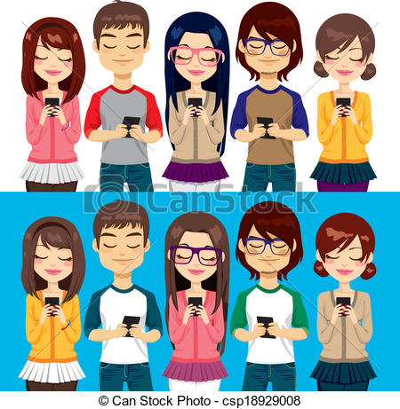 Cellphone clipart modern phone. Illustration free collection download