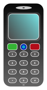 cellphone clipart phon