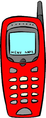 Cellphone clipart red. Free phone cliparts download