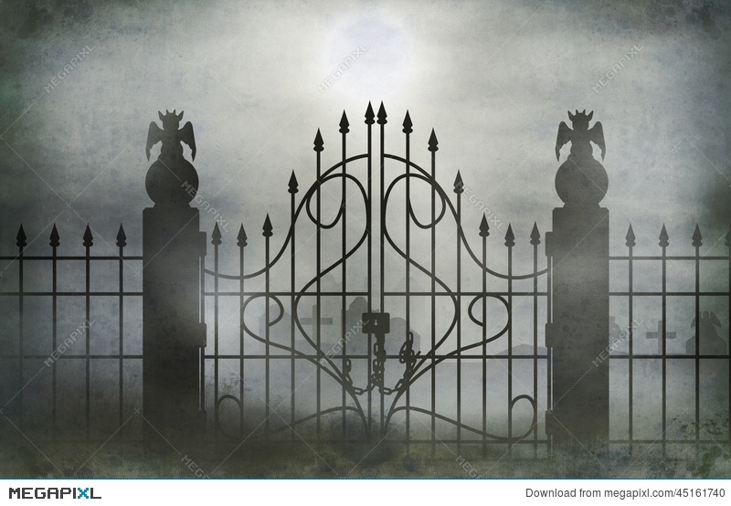Download Cemetery clipart cemetery fence, Cemetery cemetery fence ...