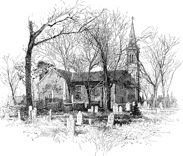 Cemetery churchyard
