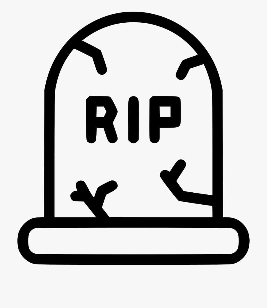 headstone clipart death rate