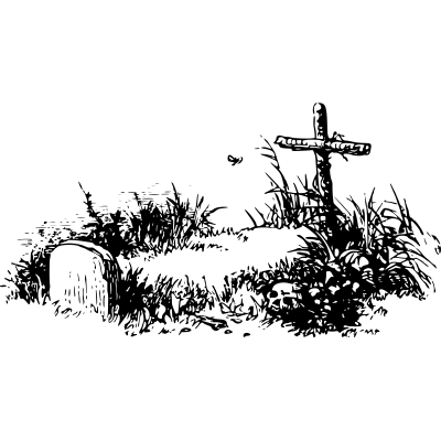 cemetery clipart headstone