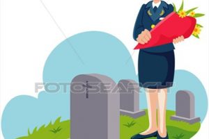 cemetery clipart person clipart