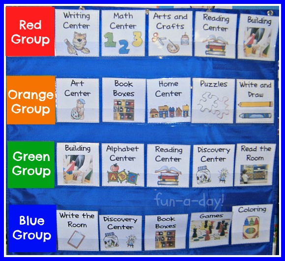 How to manage preschool. Centers clipart center time