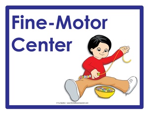 centers clipart fine motor