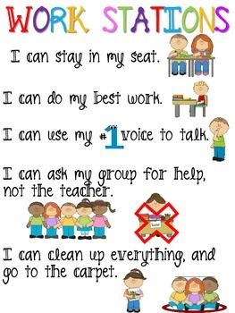 Centers clipart literacy station. I can statement work