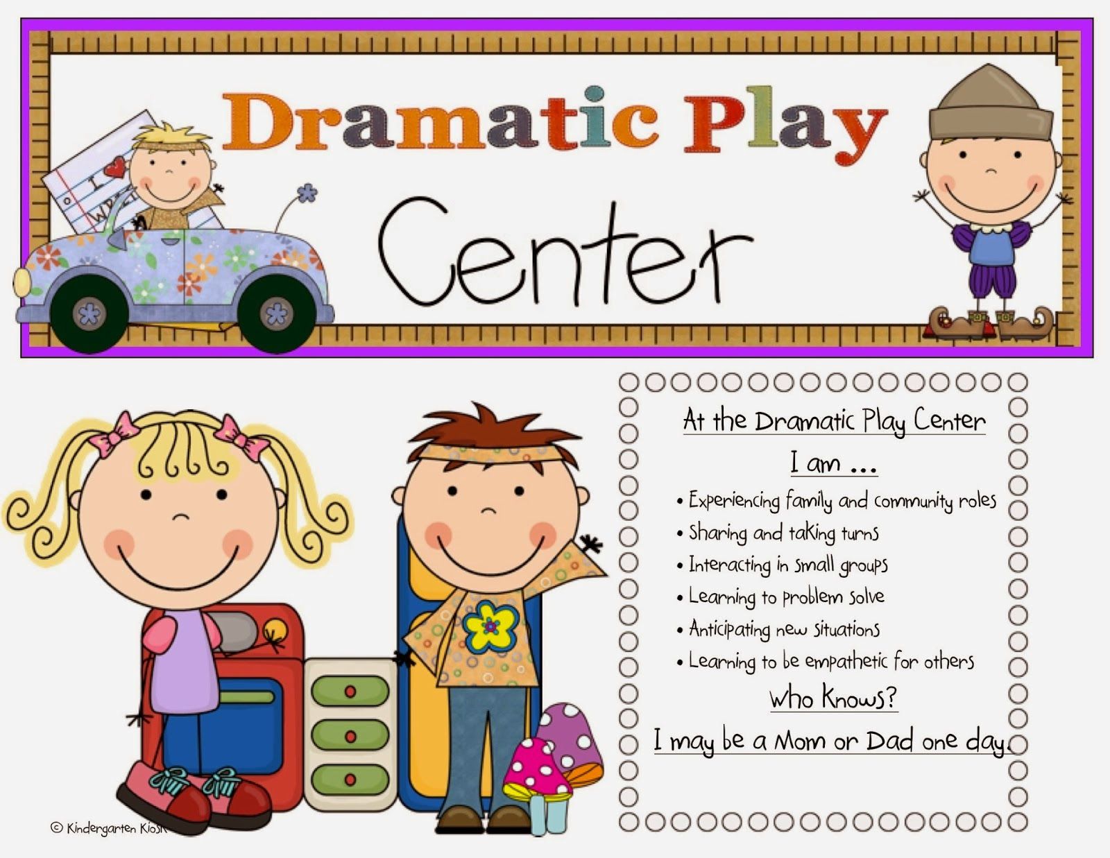 centers clipart preschool learning