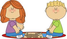 Centers clipart puzzle. Boy playing with a
