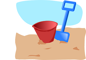 And water play child. Centers clipart sand table