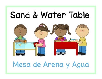 Centers sand table