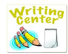 centers clipart writing