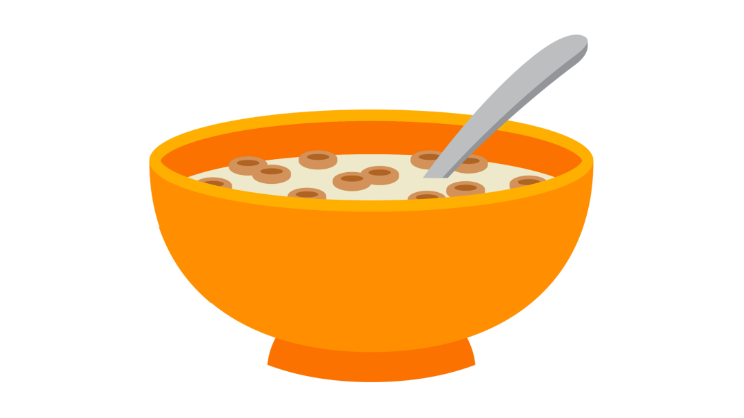 cereal clipart animated
