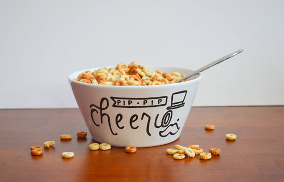 cereal clipart bowl cheerios