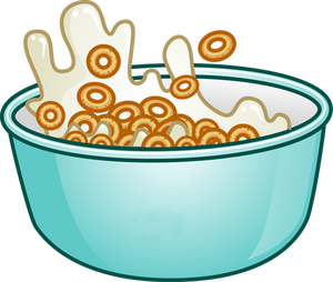 Cereal clipart bowl cheerios. Clip art of breakfast