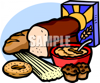 cereal clipart bread