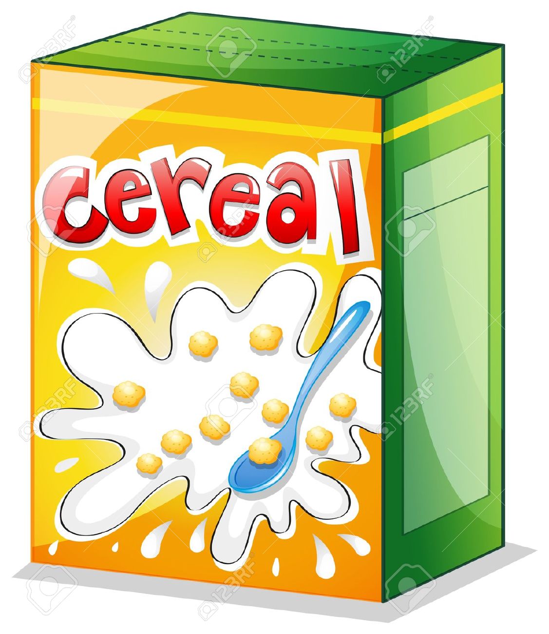 cereal clipart cereal box