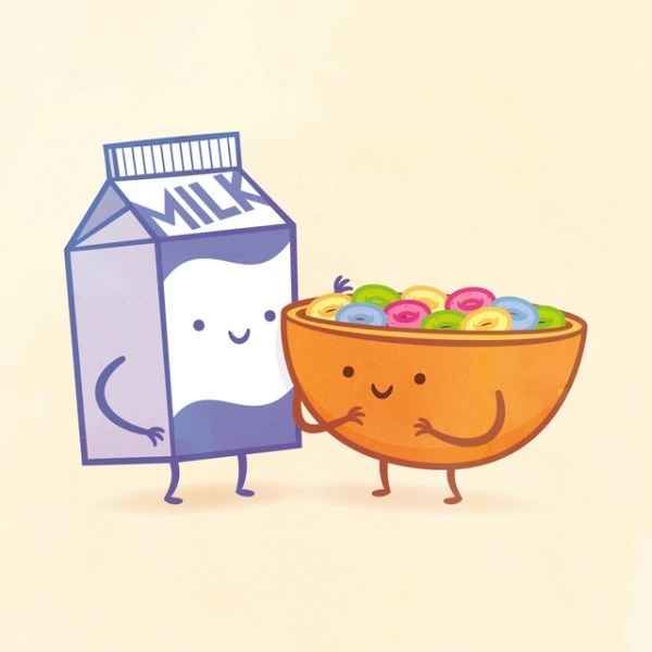 cereal clipart colorful