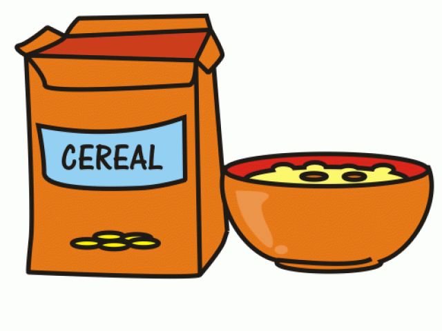 cereal clipart cute