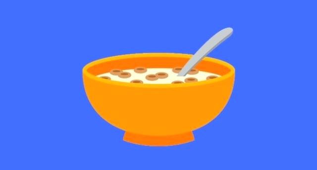 cereal clipart emoji