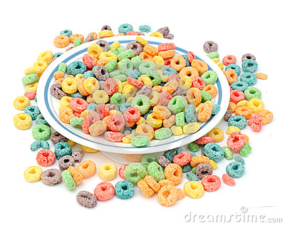 cereal clipart yellow