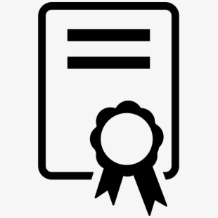 certificate clipart certificate symbol