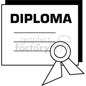 Cilpart amazing royalty free. Diploma clipart outline